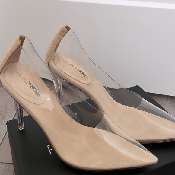 Styleno clear heels (Glass Doll) - Picture 1 of 9